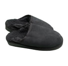 HomeOfSocks Pantoffel Natur 100% Lammfell Hygge Grau EVA Sohle
