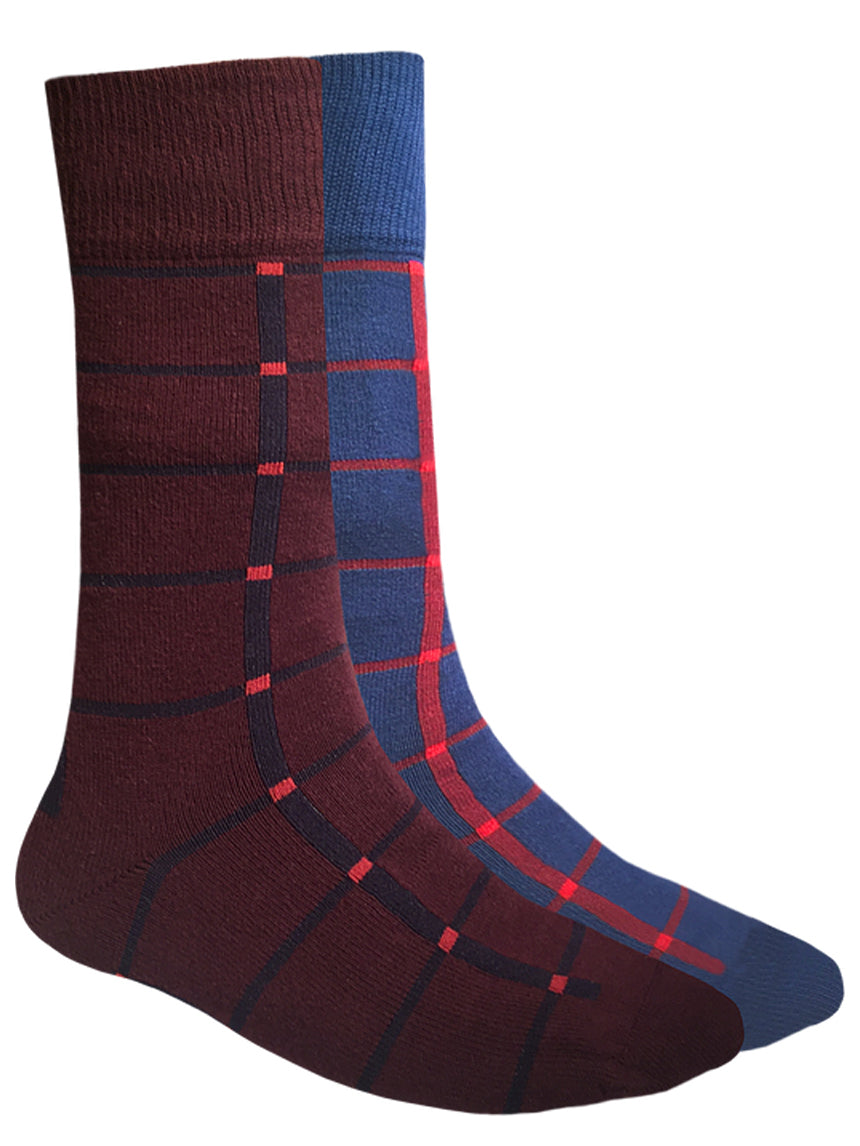 HomeOfSocks Socken Business Casual Socks Baumwolle Kariert